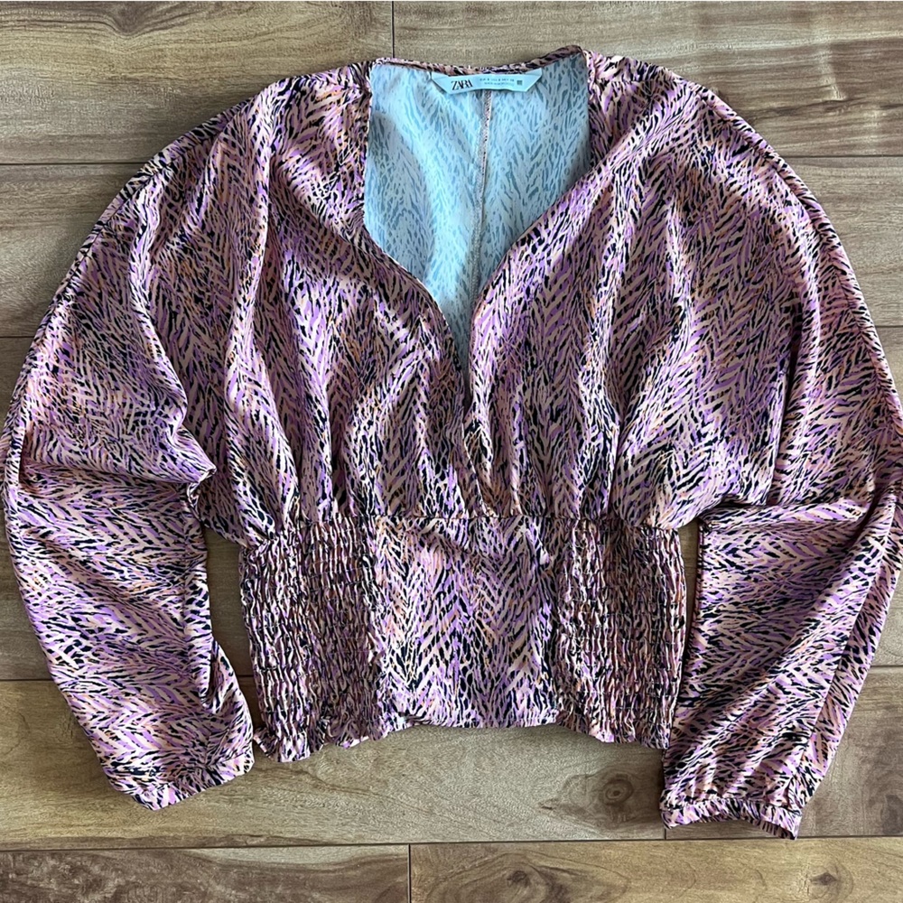 Zara Long Sleeve Blouse - Picture 3 of 5